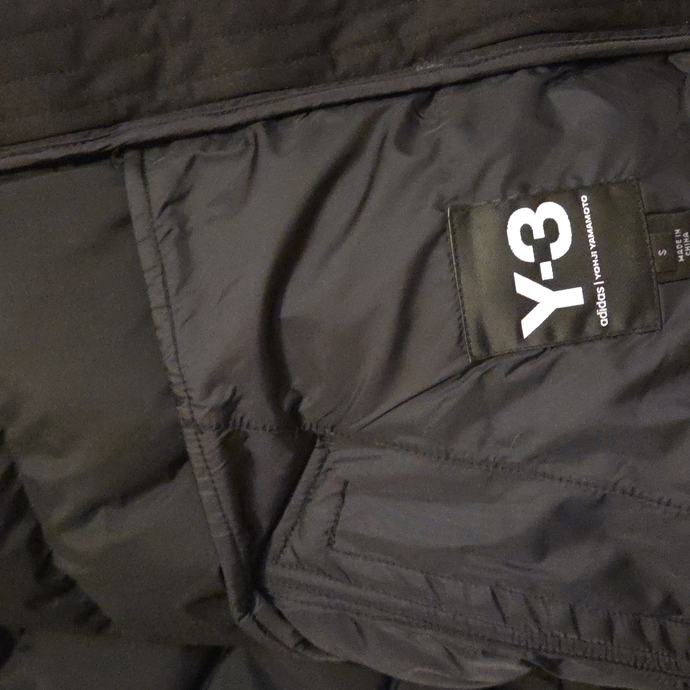 Y-3 Black Puffer Jacket - Picture 3 of 3